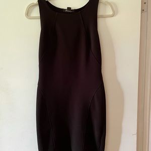 Black cocktail dress